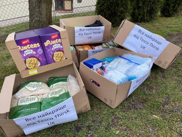 The Northern Echo: The care package Rob Harland took with him
