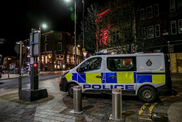 The Northern Echo: We parked up outside Number One Bar as most of the late bars in town are situated in the Blackwellgate/Grange Road area. Picture: SARAH CALDECOTT