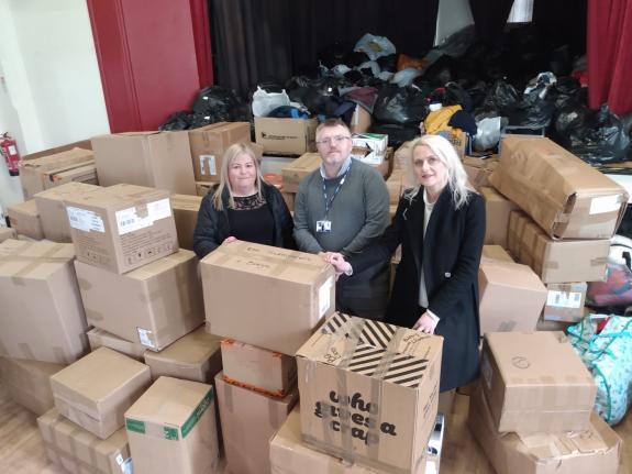 The Northern Echo: From left, Councillor Kathryn Rooney, head teacher Paul Dixon and Jo Soulsby The Northern Echo: From left, Councillor Kathryn Rooney, head teacher Paul Dixon and Jo Soulsby