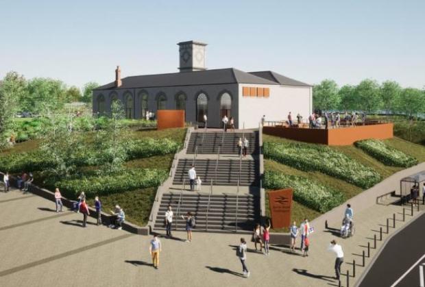 The Northern Echo: How Darlington's new Head of Steam railway museum could look. Picture: Darlington Council