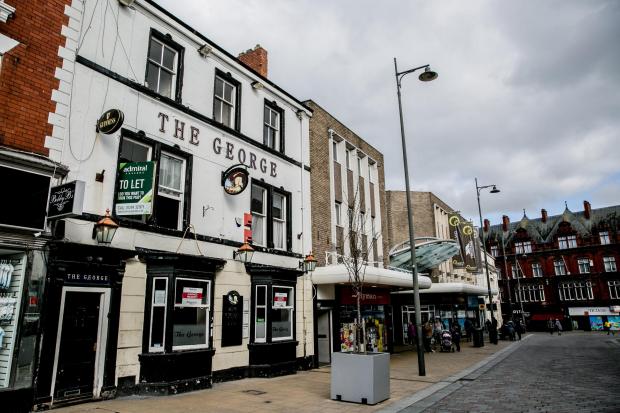 The Northern Echo: The George, Darlington Picture: SARAH CALDECOTT
