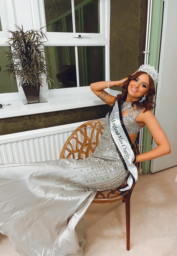 The Northern Echo: Amber won the Supermodel England Miss Charity title for her Zoe's Place fundraising