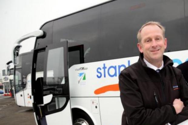 The Northern Echo: Andrew Scott, owner of Stanley Travel. Picture: NORTHERN ECHO.