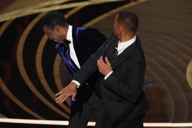 The Northern Echo: Will Smith slaps Chris Rock at the 94th Academy Awards (PA)