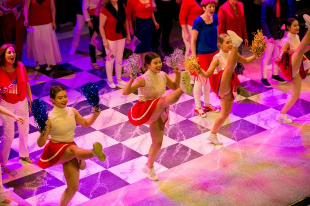The Northern Echo: Durham Musical Theatre Company performing 'Chess the Musical' at Durham Gala Theatre Picture: SARAH CALDECOTT