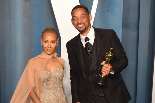 The Northern Echo: Jada Pinkett-Smith, who has alopecia, was the target of a joke by Chris Rock at Sunday night's Oscars ceremony. Picture: PA MEDIA.