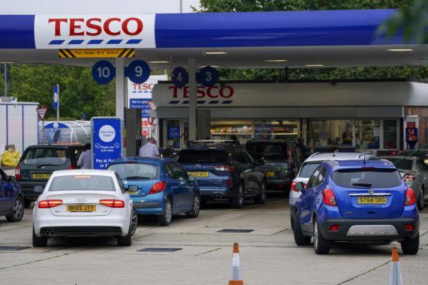 The Northern Echo: Tesco petrol stations are proving cheap options for motorists across Darlington and County Durham. Picture: NORTHERN ECHO.