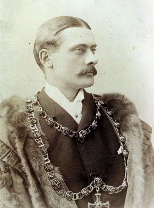 The Northern Echo: Joseph Albert 'Jack' Pease, when Darlington's youngest mayor in 1889. He became the first chairman of the British Broadcasting Company
