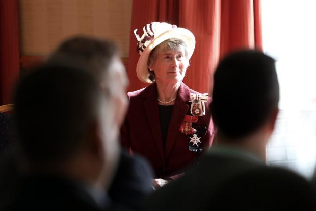 The Northern Echo: Her Majesty’s Lord-Lieutenant of Tyne & Wear, Susan Winfield OBE. Picture: NEAS.