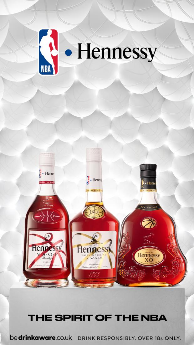 The Northern Echo: Hennessy vs NBA Limited Collector's Edition.  Crédit photo : The Bottle Club