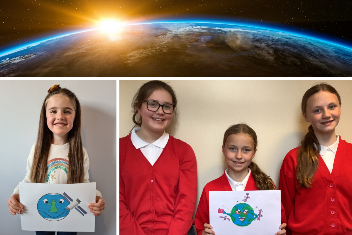 North East girls win UK Space Agency satellite logo contest - Vimarsana News