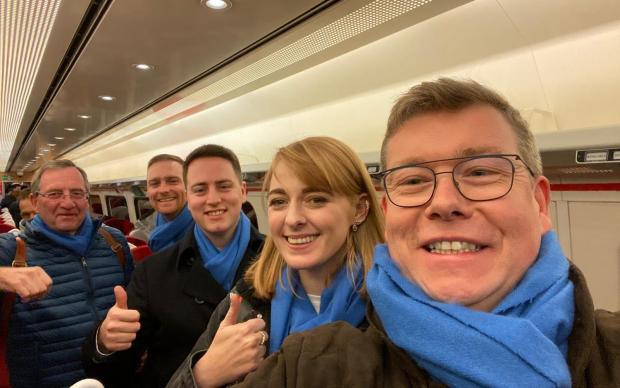 The Northern Echo: Paul Howell, Matt Vickers, Jacob Young, Dehenna Davison and Peter Gibson were all newly-elected in 2019. Picture: Twitter