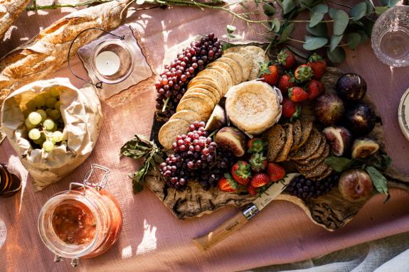 The Northern Echo: A picnic of fruit, crackers, cheese and more. Credit: Canva The Northern Echo: A picnic of fruit, crackers, cheese and more. Credit: Canva