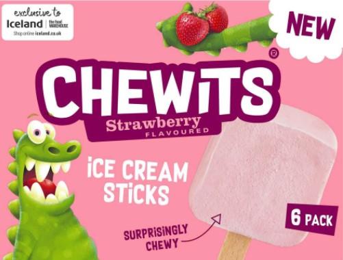 The Northern Echo: Strawberry flavoured Chewits Ice Cream Sticks. Credit: Iceland
