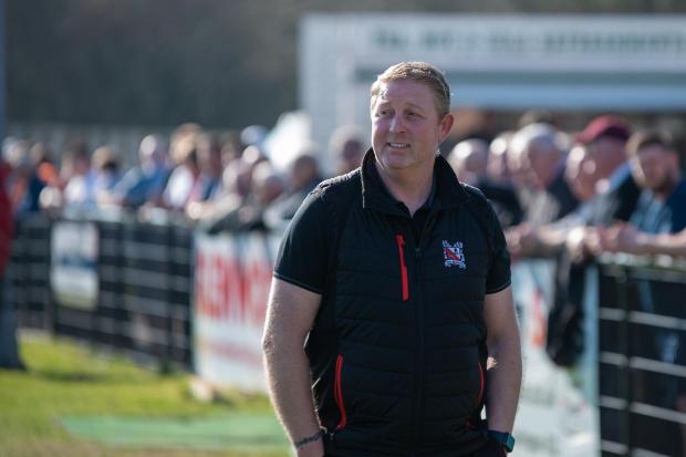 Darlington manager Alun Armstrong. Picture: ANDY FUTERS