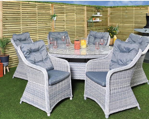 The Northern Echo: Canterbury 7 Piece Dining Set. Credit: The Range