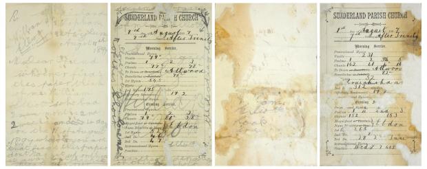 The Northern Echo: The letter found behind behind the church pew 
