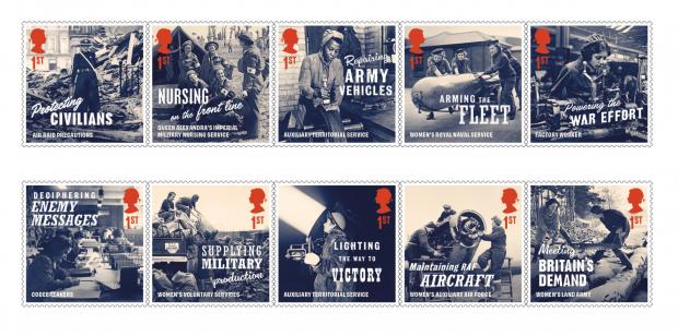 The Northern Echo: The full collection of stamps (Royal Mail/PA)