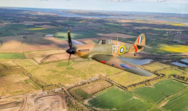The Northern Echo: A Hawker Hurricane from the Royal Air Force Battle of Britain Memorial Flight (BBMF) will fly over Newby Hall Tractor Fest on Friday June 3 followed by the iconic Spitfire on Sunday June 5