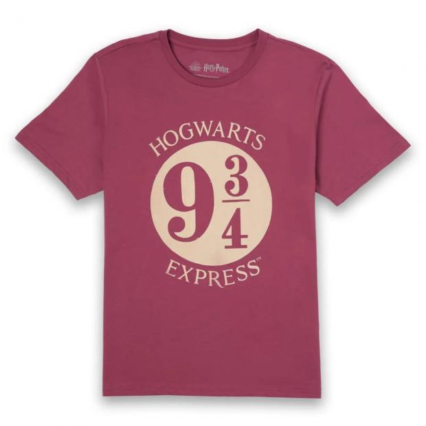 The Northern Echo: Harry Potter Platform Burgundy T-Shirt (IWOOT)