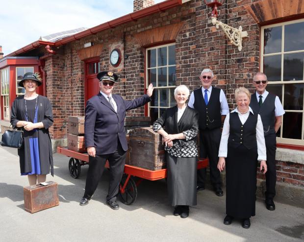 The Northern Echo: The newly restored Leeming Bar station house