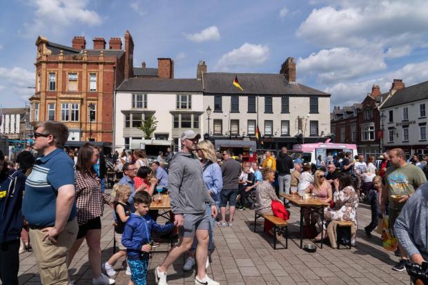 The Northern Echo: Darlington Food and Drink Festival Picture; STEVEN CURTIS