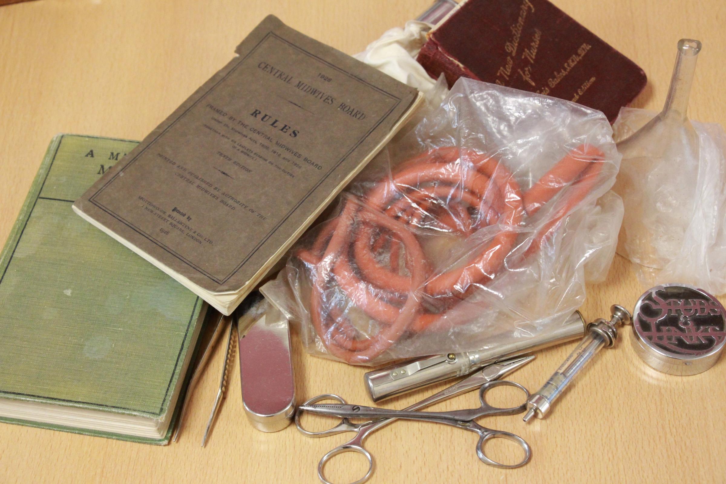 Photos and books give insight into history of North East midwife