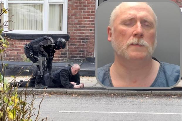 Neville Coatsworth left his neighbour fearing for her life when he fired a shotgun at her three times. Picture : THE NORTHERN ECHO