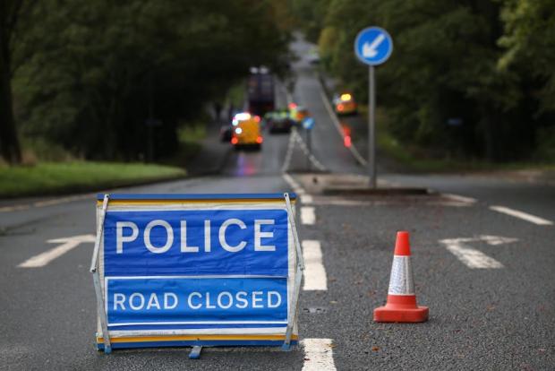 The Northern Echo: The A171 near Whitby is closed due to a crash. Picture: THE NORTHERN ECHO
