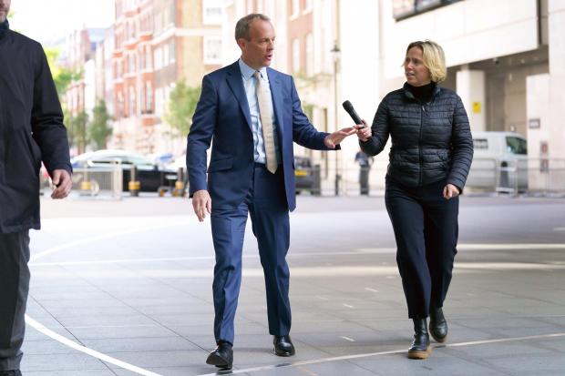 The Northern Echo: Deputy Prime Minister Dominic Raab. Picture: PA MEDIA.