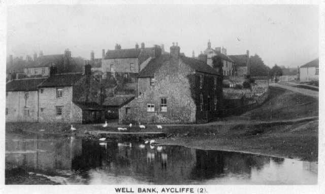 Well House overlooking the River Skerne, taken around 100 years ago. Submitted by Kate Ridgway alongside her modern photo of the site.