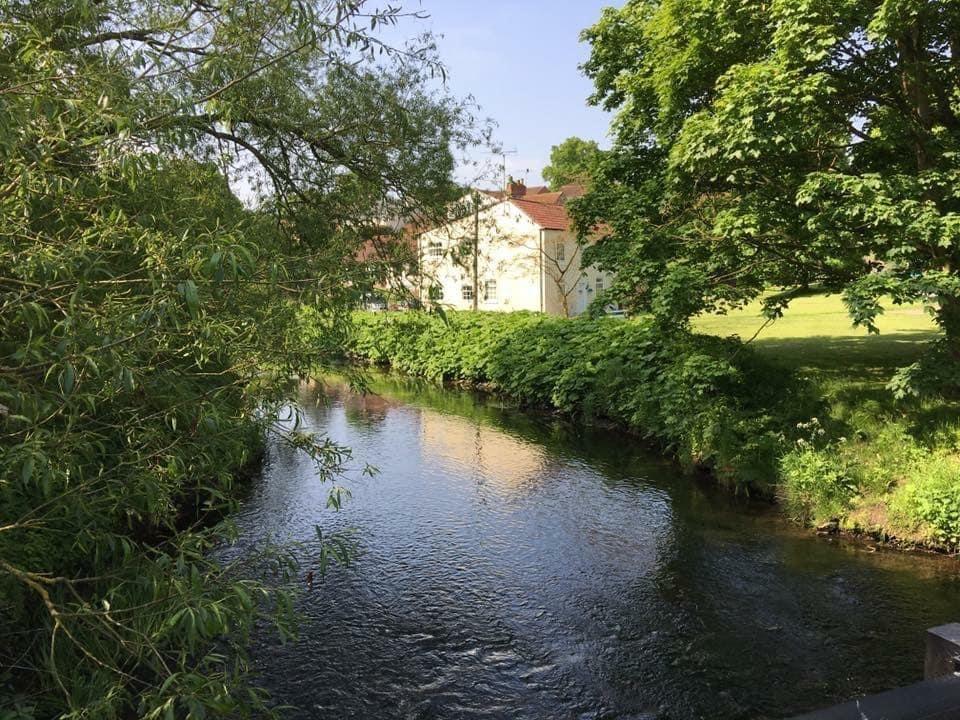 Well House, formerly the site of the village well, overlooking the River Skerne in Aycliffe Village. Photo by Kate Ridgway