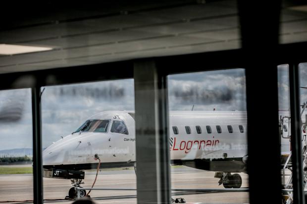 The Northern Echo: Loganair has pulled out of the Teesside to London Heathrow route. Picture: SARAH CALDECOTT