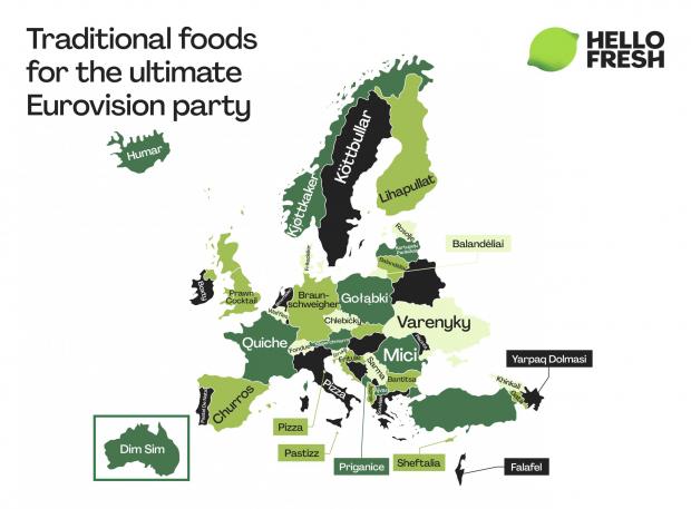 The Northern Echo: Traditional European foods by country from HelloFresh. Credit: HelloFresh
