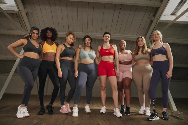 The Northern Echo: Sports bras from Adidas (Adidas/PA)