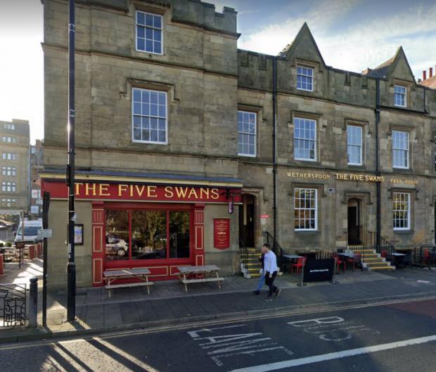 The Northern Echo: The Five Swans in Newcastle. Picture: GOOGLE.