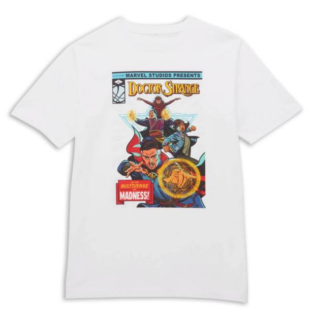 The Northern Echo: Marvel Dr Strange Star Comic Oversized Heavyweight T-Shirt (Zavvi)