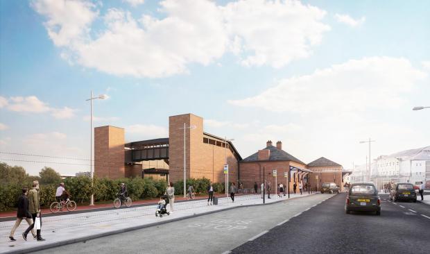 The Northern Echo: Artist’s impressions of how the new Hartlepool Station could look. Picture: TEES VALLEY COMBINED AUTHORITY