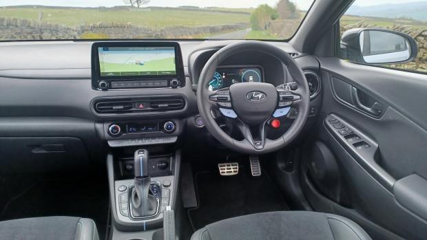 The Northern Echo: The Kona N's sporty interior is also appealing 