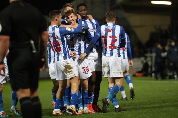 Hartlepool United finished in 17th place in their first season back in League Two and managed to produce memorable cup runs. PICTURE: MARK FLETCHER.