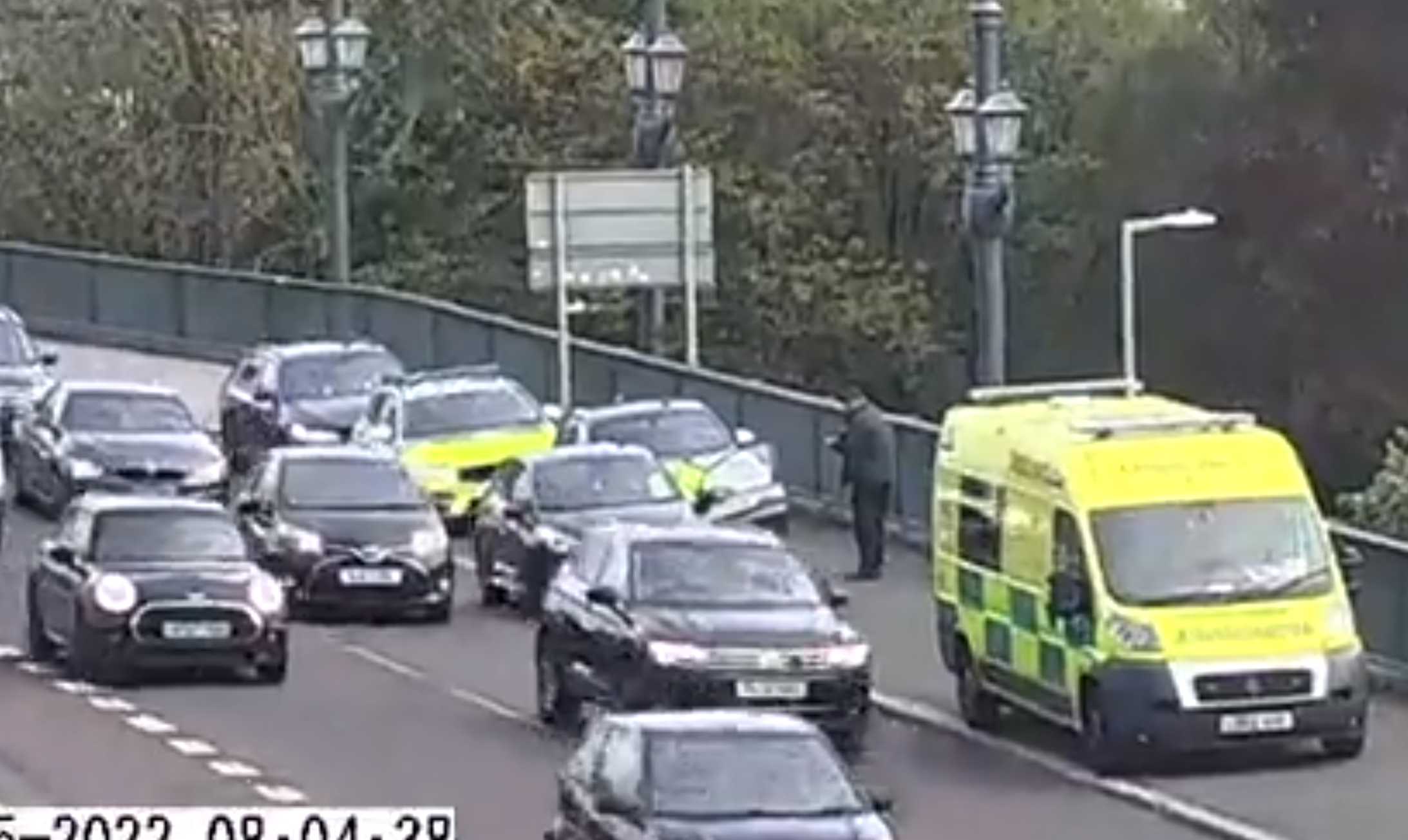 Emergency services deal with crash on A167 on Tyne Bridge - Recap