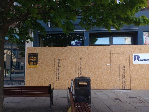 The Northern Echo: Babul's, an Indian restaurant, is set to open in the building once occupied by Pizza Express on the corner of Skinnergate, later this year. Picture: AJA DODD