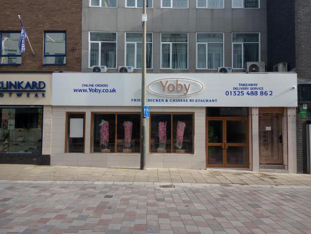The Northern Echo: Yoby, a new Chinese restaurant and takeaway will be opening soon on Blackwellgate. Picture: AJA DODD 