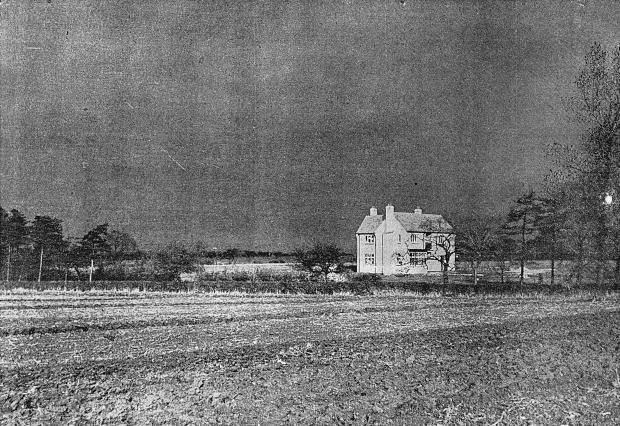 The Northern Echo: A 1930s sale catalogue picture of Aeolian House, shortly after it was built in the middle of countryside at Morton Palms
