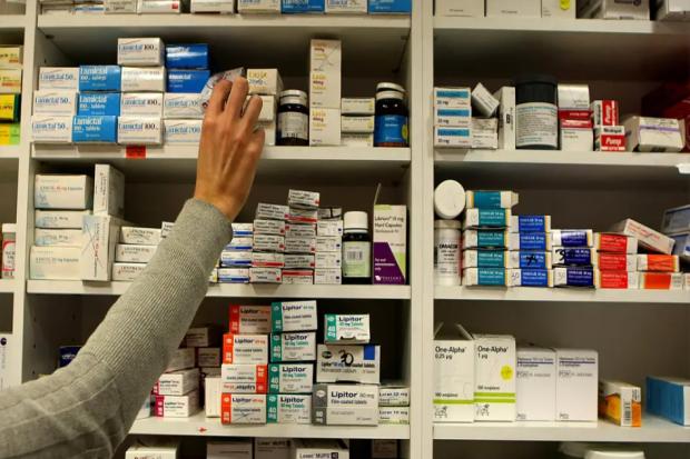 NHS prescription costs frozen for first time in 12 years to  cost of living in England. (PA)