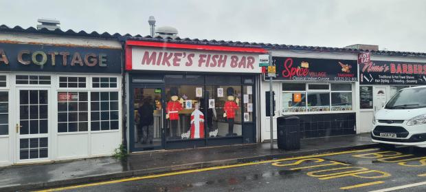 The Northern Echo: Mike's Fish Bar in Newton Aycliffe Picture: CONNOR LARMAN