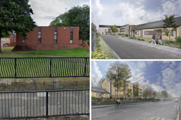 Plans for the new self-contained community on Sunderland Road, Gateshead, include an apartment building with communal facilities and bungalows. Picture: ESH.
