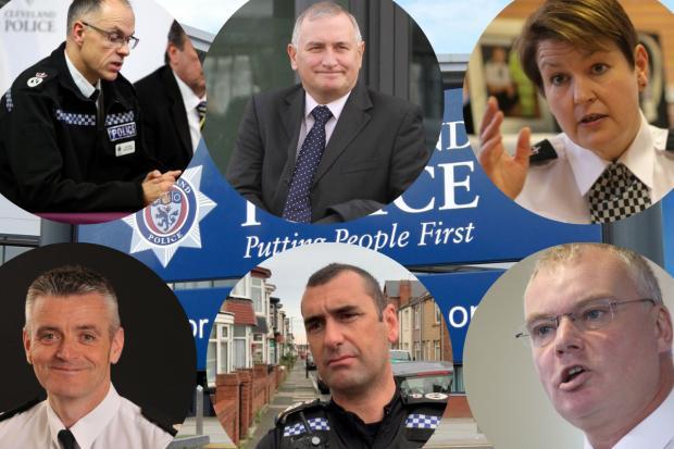 The Northern Echo: Last six chief constables of Cleveland Police