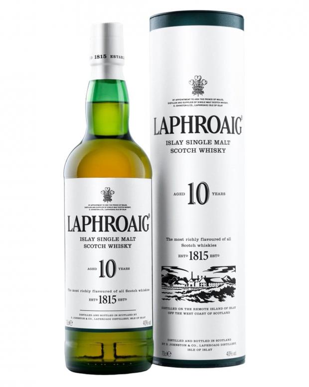 The Northern Echo: Laphroaig 10-Year-Old Malt Whisky - Islay. Credit: The Bottle Club
