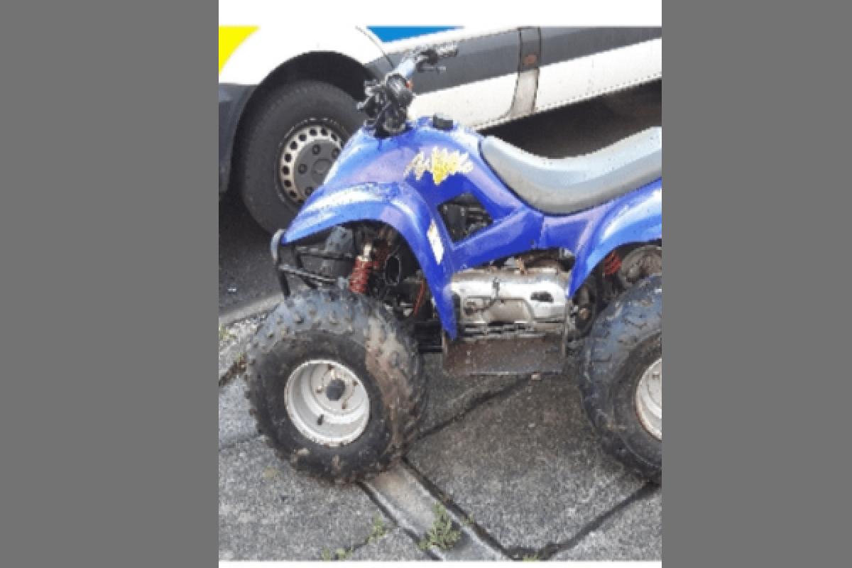 Police seize quadbike and issue warning to other users in crackdown of antisocial behaviour